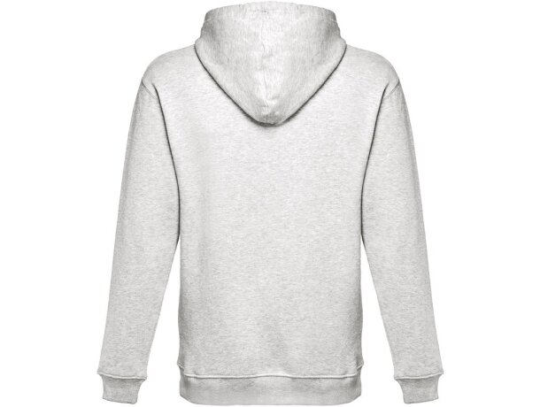 Sudadera unisex con capucha phoenix en algodón y poliéster Blanco matizado detalle 5