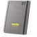 Agenda simmel b5 con anillas de cuero reciclado y elástico Negro detalle 9