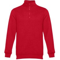 Sudadera unisex Budapest con cremallera 1/4
