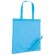 Bolsa sencilla plegable poliéster 190t azul claro