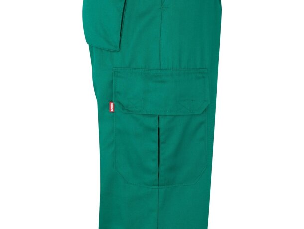 Pantalón multibolsillos bicolor poseidon con reflectantes Verde/Amarillo detalle 27