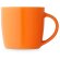 Taza Comander de ceramica para café de 370 ml Naranja detalle 7