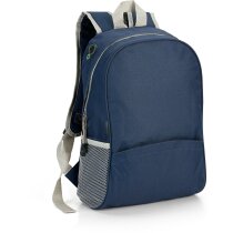 Mochila con espalda acolchada azul Mochila con espalda acolchada azul