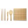 Set de hacer sushi con logotipo de bambú Hi!dea Morimoto Natural detalle 4