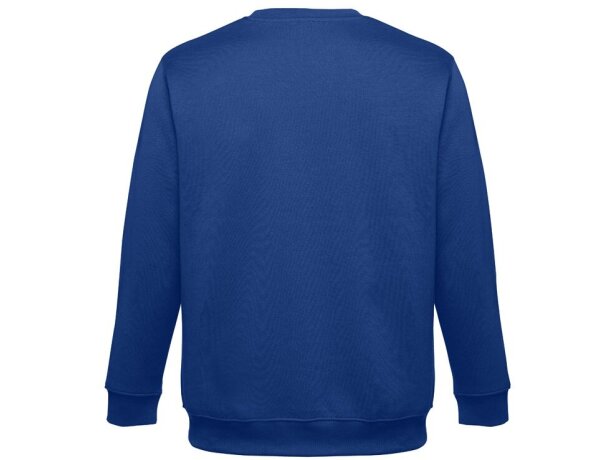 Sudadera Delta unisex de algodón y poliéster con interior cardado Azul royal detalle 34