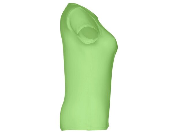 Camisetas manga corta corte entallado de algodón 150 g/m2 Thc Sofia Verde claro detalle 50