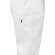 Mono de sarga yama con cremallera doble cursor y bolsillos Blanco detalle 36