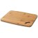 Tabla Capers de cortar fabricada en madera personalizada natural