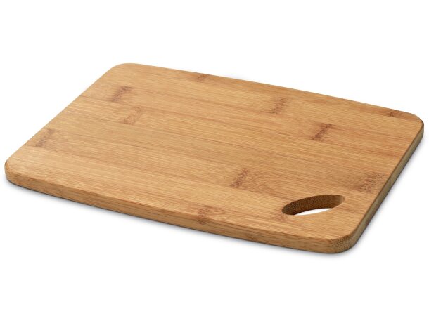 Tabla Capers de cortar fabricada en madera personalizada natural