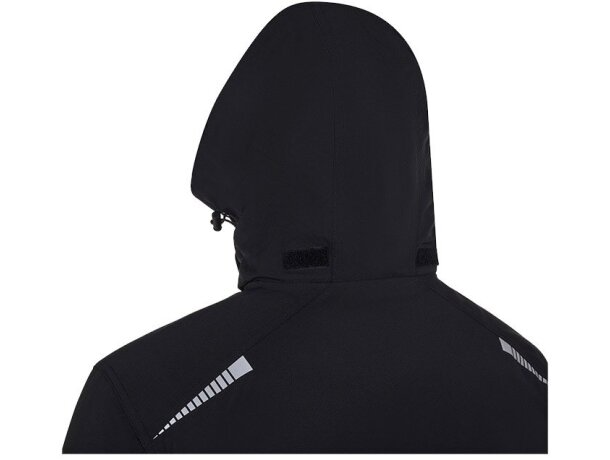 Chaqueta acolchada VL Nyx reciclada repelente al agua unisex Negro detalle 24