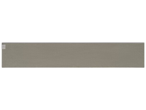 Bufanda Serenity de poliéster reciclado rpet 100% Gris claro detalle 4