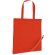 Bolsa Shops sencilla plegable poliéster 190T personalizada rojo
