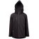 Chaqueta softshell infantil Zagreb Kids con capucha desmontable Negro detalle 20