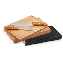 Set Poke barbacoa bambú acero para cocina outdoor