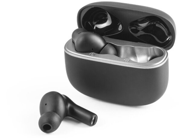 Auriculares inalámbricos cauby con anc, rábs reciclado y 10h Negro detalle 7