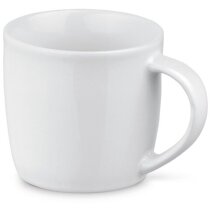 Taza de cerámica blanca de 370 ml blanco Taza de cerámica blanca de 370 ml blanco