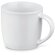 Taza de cerámica blanca de 370 ml blanco