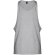 Camiseta sin mangas Ibiza de algodón cardado 140 g/m² Gris claro matizado detalle 11