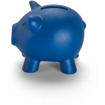Hucha de plástico mini de colores personalizada azul Hucha de plástico mini de colores personalizada azul