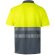 Polo alta visibilidad Cupid Large bicolor manga corta 4XL 5XL Gris/Amarillo detalle 25
