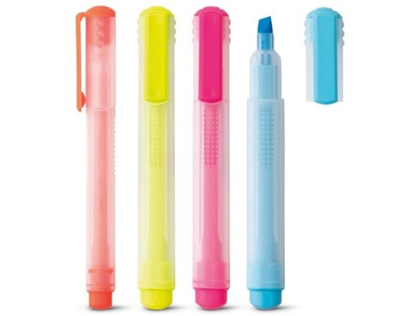 Fluorescente ligero con tapa y clip