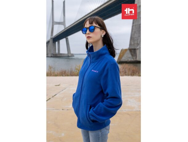 Chaqueta Thc Gama Women polar de mujer con cremallera