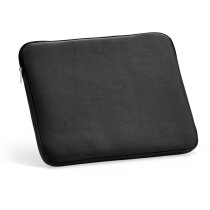 Funda de poliester para ordenador portatil negra