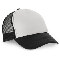 Gorra Nicola de rejilla con frontal blanco