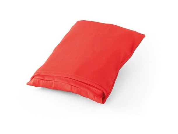 Bolsa Plaka Plegable tipo camiseta rojo