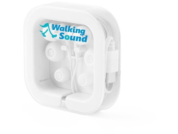 Auriculares presley con micrófono integrado y entrada usb-c Blanco detalle 5
