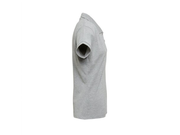 Polo Berlin Women piqué algodón corte cinturón para mujer Gris claro matizado detalle 3