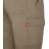 Pantalón de sarga multibolsillos Hermes con cintura elástica Natural claro detalle 6