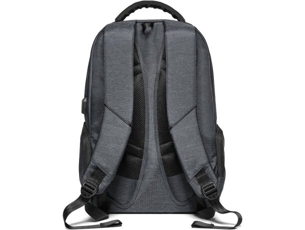 Mochila para portátil 17'' Boston Gris oscuro detalle 2