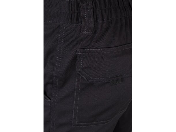Pantalón lugh multibolsillos elástico con bolsillos de fuelle Negro detalle 52