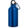 Botella deportiva de aluminio con mosquetón azul royal