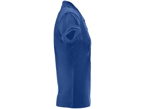Polo Berlin Women piqué algodón corte cinturón para mujer Azul royal detalle 12