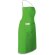 delantal con bolsillo de colores en poliester personalizado verde claro