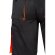 Bermudas Hemera bicolor multibolsillos con cinturilla elástica Negro/Naranja detalle 19