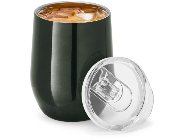 Taza Ronde de viaje 400 mL Gun metal detalle 1