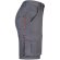 Bermudas Hemera bicolor multibolsillos con cinturilla elástica Gris/Naranja detalle 4