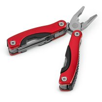 Mini alicate multifunción rojo
