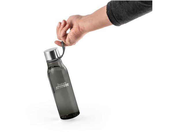 Senna botella deportiva en rpet negro