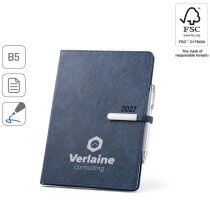 Agenda Verlaine B5 cierre magnético con bolígrafo