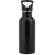 Botella edberg de acero inoxidable con asa y pajita interna Negro detalle 4
