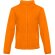 Chaqueta polar Helsinki con cremallera y bolsillos Naranja detalle 8