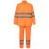 Traje de lluvia Venus alta visibilidad EN20471 clase 3 Naranja hexachrome