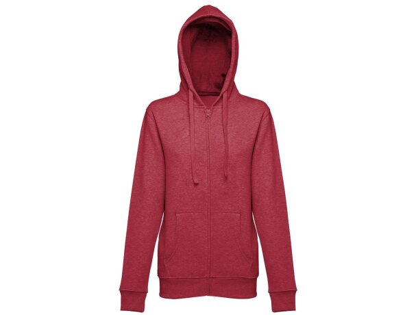Sudadera con capucha thc amsterdam women ii para mujer Rojo matizado detalle 4