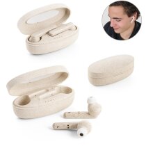 Auriculares True Wireless Fourier con fibra de paja de trigo