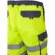 Bermudas polar bicolor de alta visibilidad Hades Amarillo detalle 12
