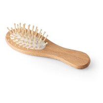 Cepillo de cabello dern en madera y bambú natural